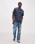 Men's Striped Pima Tee